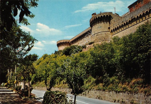Cartolina Volterra Viale dei Ponti