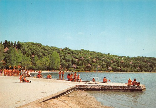 Cartolina Yugoslav Sveti Marko Tivat Club Mediterranee