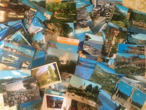 Cartoline Lotto di 100 cartoline colore VG e NVG Lotto …