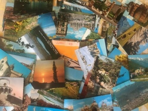 Cartoline Lotto di 100 cartoline colore VG e NVG Lotto …