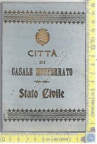 Casale Monferrato - Stato Civile - Libretto di Famiglia - …