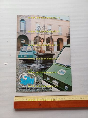 Casalini Sulky 50 microauto depliant italiano originale