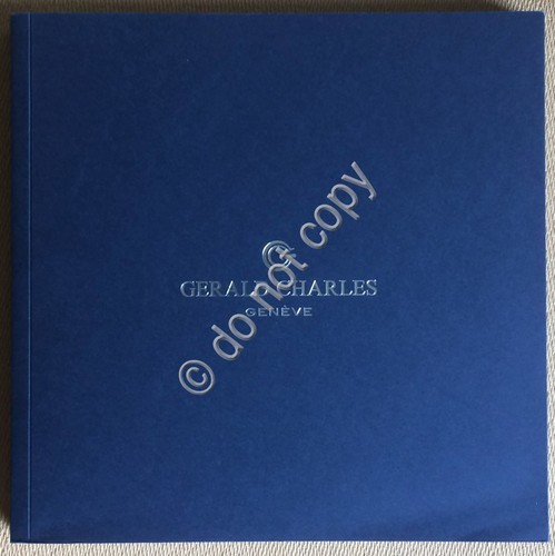 Catalogo Orologi - Watch Catalogue - Gerald Charles - Geneve …