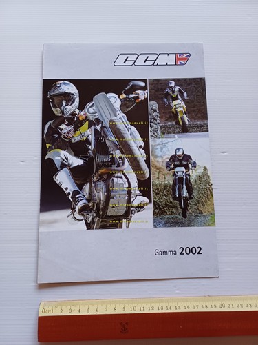 CCM 644 Dual Sport 2002 depliant italiano originale