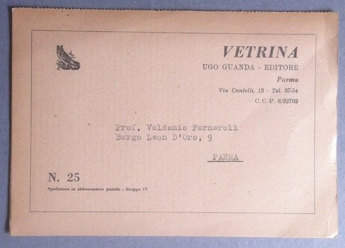 Cedola commissione libraria - Vetrina - Ugo Guanda Editore - …