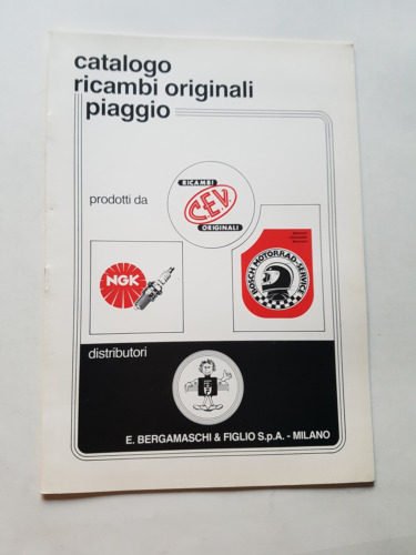 CEV catalogo ricambi originali elettrici Piaggio originale