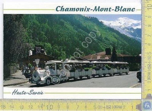 Chamonix -Trenino e Monte Bianco - '70s