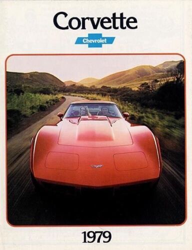 Chevrolet Corvette 1979 USA depliant originale brochure