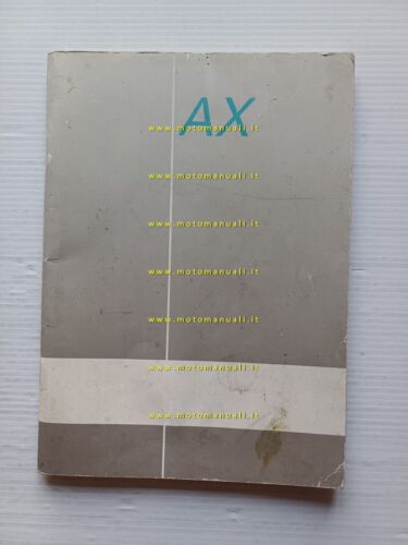 Citroen AX 1988 manuale uso manutenzione libretto istruzioni italiano originale