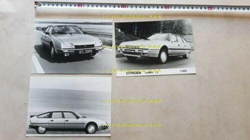 Citroen CX lotto 3 foto originali cartella stampa anni '70 …