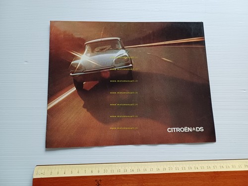 Citroen DS 20 - DS 21 1971 depliant FRANCESE originale