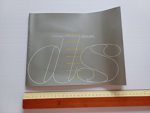 Citroen DS modelli 1963 depliant originale italiano