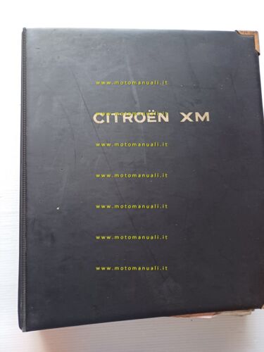 Citroen XM manuale officina Raccolta Note Tecniche 1989-95 italiano originale