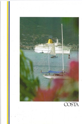 Collezionismo Cartaceo - Menu - Costa Crociere - Daphne - …