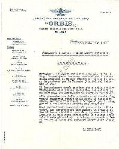 Compagnia Polacca di Turismo ORBIS - Polish Tour Agency - …