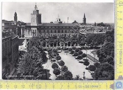 Cremona - Panorama - View - 1953 - Cartolina - …