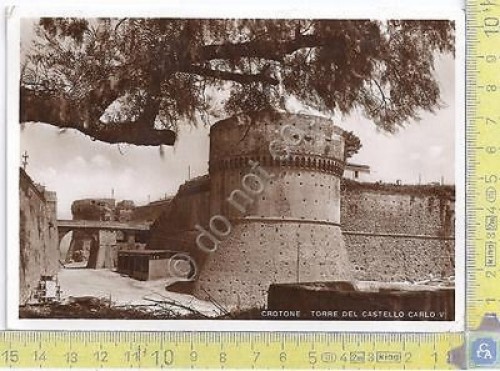 Crotone - Torre del Castello Carlo V - 1941
