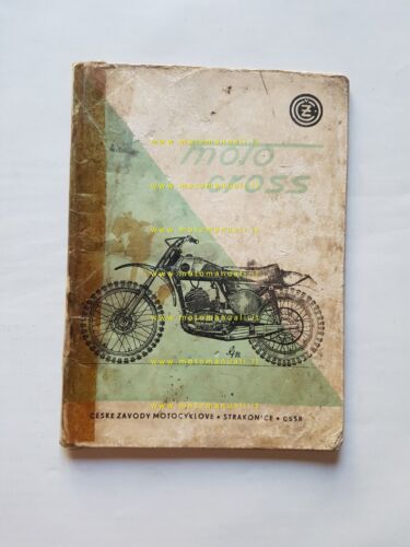 CZ 400 - 250 - 125 CROSS 1973 manuale officina …