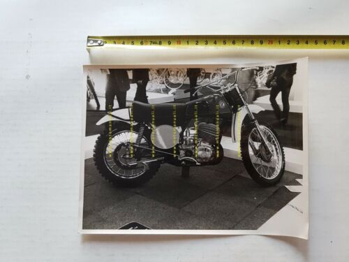 CZ 400 Cross 1974 foto originale no depliant moto