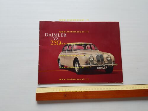 Daimler V8 250 1968 depliant originale francese