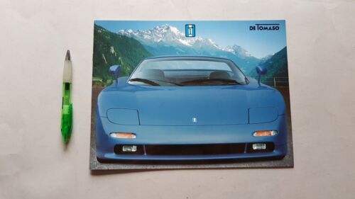De Tomaso Guar depliant originale brochure