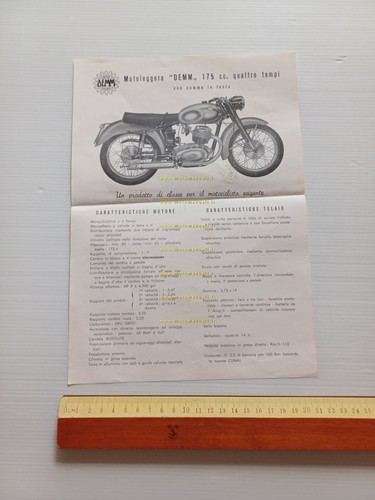 DEMM 175 OHC depliant ITALIANO originale