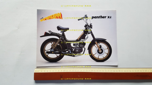 Demm 50 Panther XL 1980 depliant originale ITALIANO