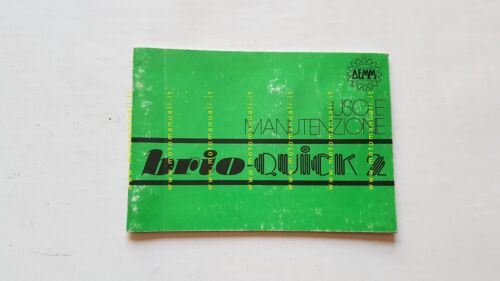 Demm 50 Quick 2 - Brio 1980 manuale uso Italiano …