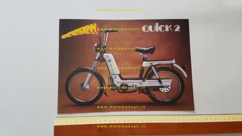 Demm 50 Quick 2 1980 depliant ITALIANO originale