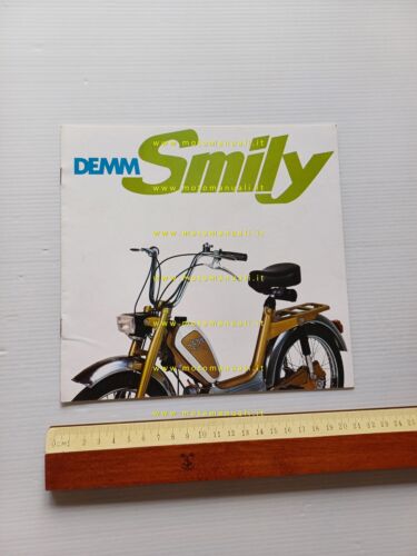 Demm Smily 50 depliant ciclomotore anni 70 italiano originale