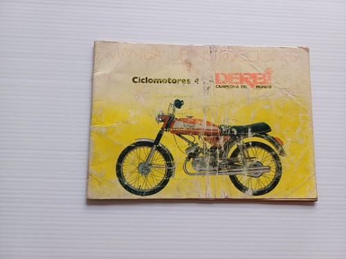 Derbi 50 Antorcha Coyote GT 4V 1974 manuale uso manutenzione …