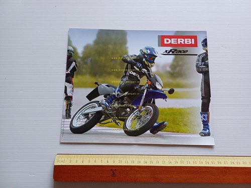 Derbi 50 X-Race R depliant inglese originale