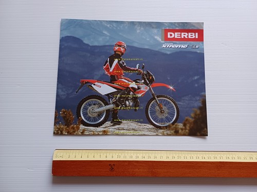 Derbi Senda Xtreme 50 R 2005 depliant inglese originale