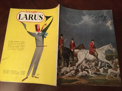 Derby Rivista Magazine Marzo 1959 N.3 vita moderna e sportiva …