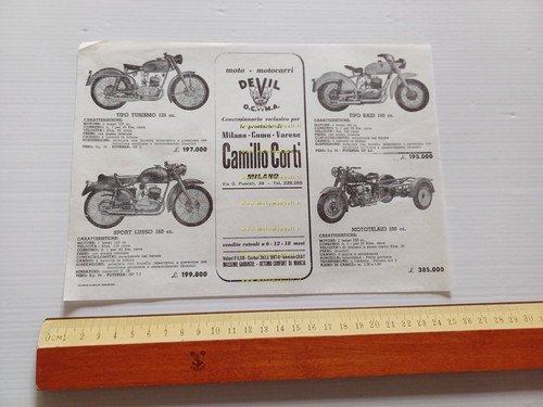 Devil produzione modelli 125 - 160 - 175 anni 50 …