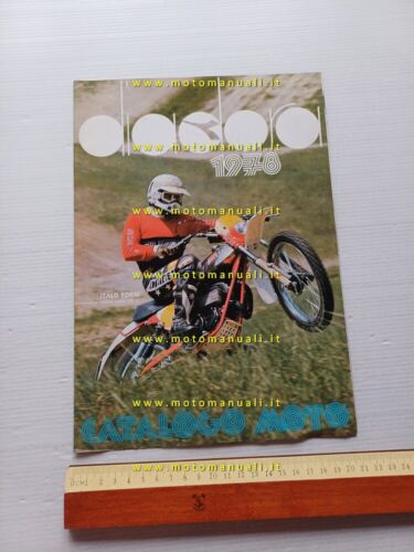 Diadora catalogo stivali moto strada fuoristrada 1978 depliant originale