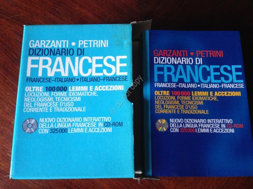 Dizionario Italiano Francese Italiano 2010 Edizione Garzanti Petrini