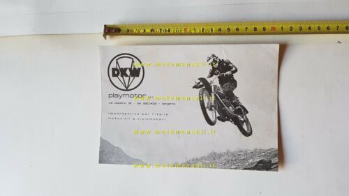 DKW modelli 125 175 250 GS Seven '76 depliant originale …