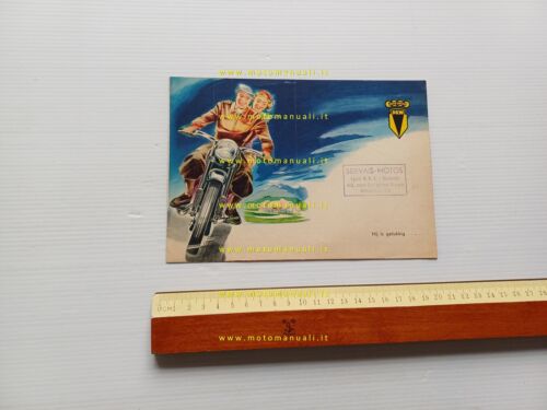 DKW RT 125 - 200 depliant originale testo olandese