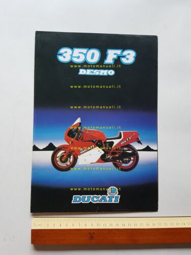 Ducati 350 F3 1986 depliant italiano originale