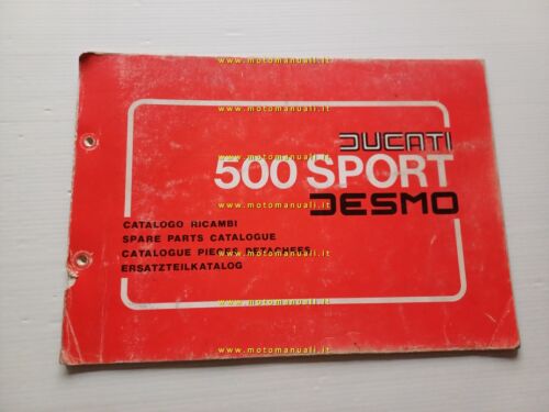 Ducati 500 Sport Desmo catalogo ricambi TELAIO originale spare parts …