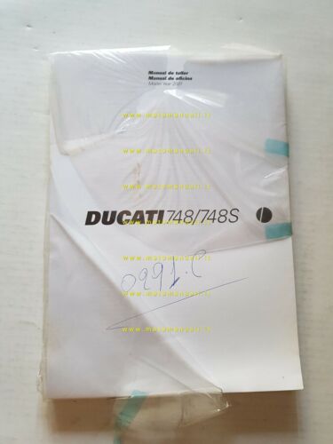 DUCATI 748-748 S 2001 manuale officina SPAGNOLO PORTOGHESE originale SHOP …