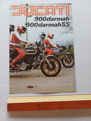 Ducati 900 Darmah - 900 Darmah SS 1980 depliant originale …