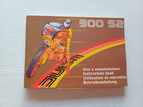 Ducati 900 S2 1982 manuale uso manutenzione libretto istruzioni originale
