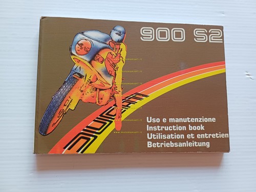 Ducati 900 S2 1982 manuale uso manutenzione libretto istruzioni originale