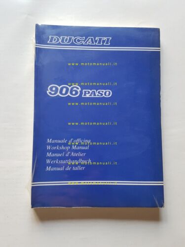 Ducati 906 PASO 1989 manuale officina riparazione originale workshop manual