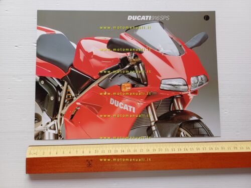 Ducati 916 SPS 1997 depliant originale