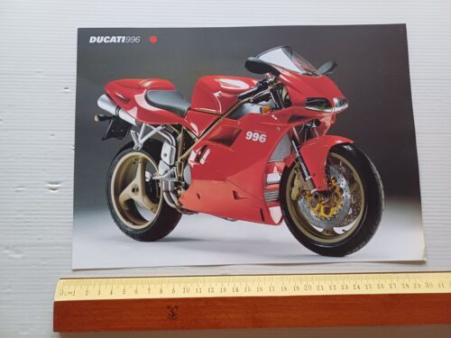 Ducati 996 1999 depliant francese originale