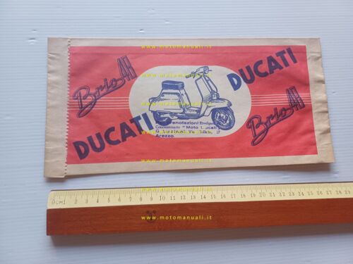 Ducati cappellino Brio scooter gadget promozionale originale anni '60