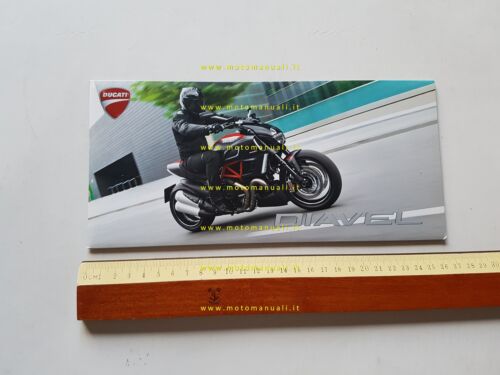 Ducati DIAVEL modelli 2012 depliant originale italiano